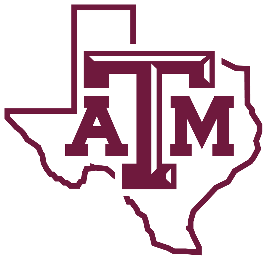 Texas A M Aggies 2012-2016 Secondary Logo diy DTF decal sticker